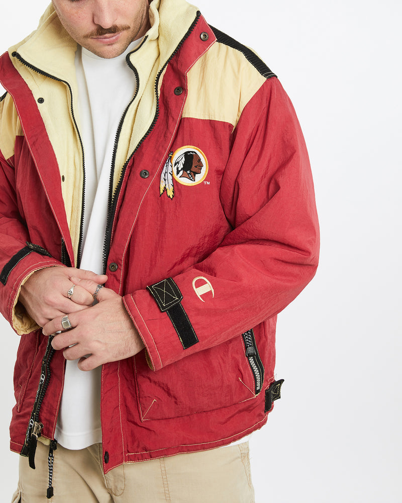 Vintage 90s Champion NCAA Florida State Seminoles Jacket <br>L , The Real Deal , newtown, sydney, australia, thrift store, opshop, preloved, secondhand, sustainable, retro, antique, 70s, 80s, 90s, 2000s, 00s, fashion, clothing, streetwear, trendy, garment, style, boutique, store, shop, archive, sale, cheap, best, top