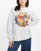 Vintage Disney Winnie The Pooh Sweatshirt <br>S , The Real Deal , newtown, sydney, australia, thrift store, opshop, preloved, secondhand, sustainable, retro, antique, 70s, 80s, 90s, 2000s, 00s, fashion, clothing, streetwear, trendy, garment, style, boutique, store, shop, archive, sale, cheap, best, top