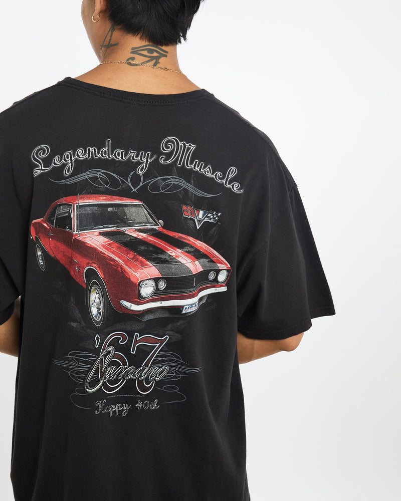 Vintage Camaro '67 Muscle Car Tee <br>XL , The Real Deal , newtown, sydney, australia, thrift store, opshop, preloved, secondhand, sustainable, retro, antique, 70s, 80s, 90s, 2000s, 00s, fashion, clothing, streetwear, trendy, garment, style, boutique, store, shop, archive, sale, cheap, best, top