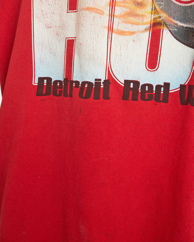 Vintage 90s NHL Detroit Red Wings Tee <br>XL , The Real Deal , newtown, sydney, australia, thrift store, opshop, preloved, secondhand, sustainable, retro, antique, 70s, 80s, 90s, 2000s, 00s, fashion, clothing, streetwear, trendy, garment, style, boutique, store, shop, archive, sale, cheap, best, top