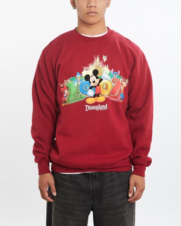 Vintage Mickey Mouse Disneyland Sweatshirt <br>L , The Real Deal , newtown, sydney, australia, thrift store, opshop, preloved, secondhand, sustainable, retro, antique, 70s, 80s, 90s, 2000s, 00s, fashion, clothing, streetwear, trendy, garment, style, boutique, store, shop, archive, sale, cheap, best, top