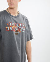 Vintage Harley Davidson Tee <br>XXL , The Real Deal , newtown, sydney, australia, thrift store, opshop, preloved, secondhand, sustainable, retro, antique, 70s, 80s, 90s, 2000s, 00s, fashion, clothing, streetwear, trendy, garment, style, boutique, store, shop, archive, sale, cheap, best, top