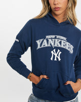 Vintage MLB New York Yankees Hooded Sweatshirt <br>XXS , The Real Deal , newtown, sydney, australia, thrift store, opshop, preloved, secondhand, sustainable, retro, antique, 70s, 80s, 90s, 2000s, 00s, fashion, clothing, streetwear, trendy, garment, style, boutique, store, shop, archive, sale, cheap, best, top