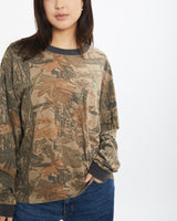 Vintage 90s Realtree Camo Long Sleeve Tee <br>S