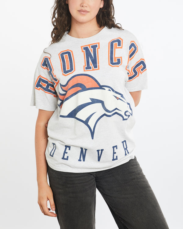 Vintage 90s NFL Denver Broncos Tee <br>M , The Real Deal , newtown, sydney, australia, thrift store, opshop, preloved, secondhand, sustainable, retro, antique, 70s, 80s, 90s, 2000s, 00s, fashion, clothing, streetwear, trendy, garment, style, boutique, store, shop, archive, sale, cheap, best, top