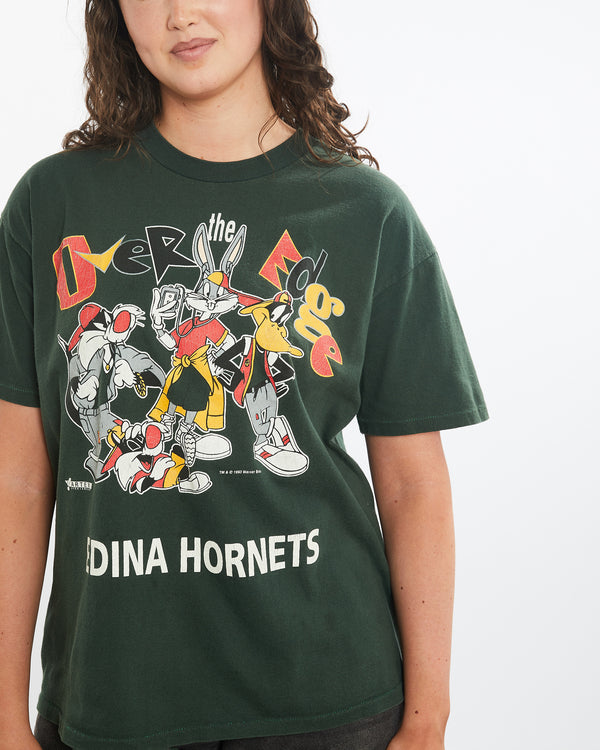 Vintage 1993 Edina Hornets Looney Tunes Cartoon Tee <br>M , The Real Deal , newtown, sydney, australia, thrift store, opshop, preloved, secondhand, sustainable, retro, antique, 70s, 80s, 90s, 2000s, 00s, fashion, clothing, streetwear, trendy, garment, style, boutique, store, shop, archive, sale, cheap, best, top