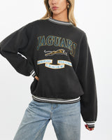 Vintage 90s NFL Jacksonville Jaguars Sweatshirt <br>XS