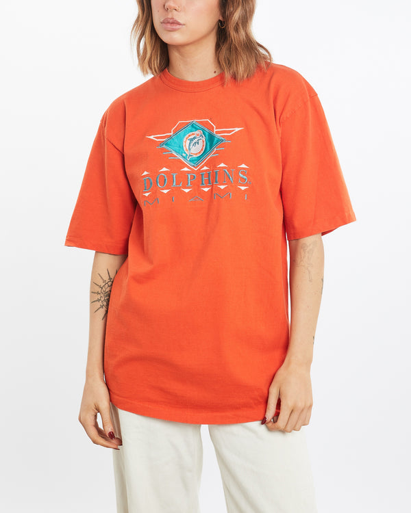 Vintage 90s NFL Miami Dolphins Tee <br>M , The Real Deal , newtown, sydney, australia, thrift store, opshop, preloved, secondhand, sustainable, retro, antique, 70s, 80s, 90s, 2000s, 00s, fashion, clothing, streetwear, trendy, garment, style, boutique, store, shop, archive, sale, cheap, best, top