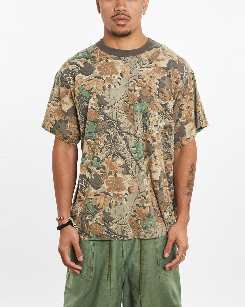 Vintage Realtree Camo Pocket Tee  <br>XL