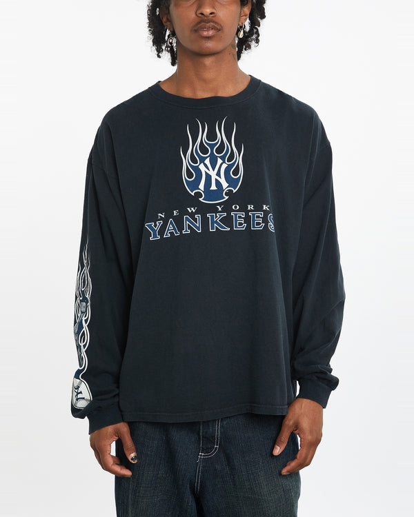 Vintage MLB New York Yankees Long Sleeve Tee <br>L