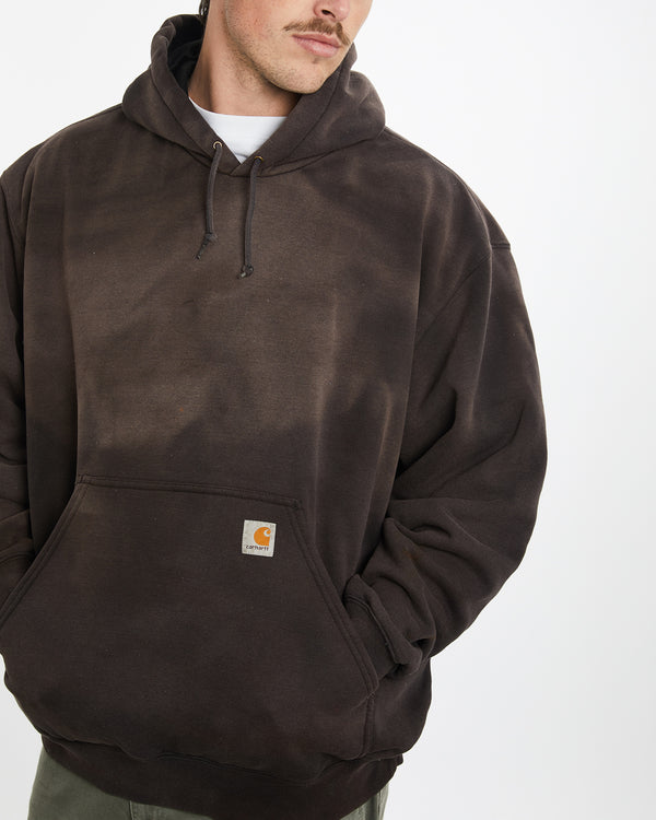 Vintage Carhartt Hooded Sweatshirt <br>XXL , The Real Deal , newtown, sydney, australia, thrift store, opshop, preloved, secondhand, sustainable, retro, antique, 70s, 80s, 90s, 2000s, 00s, fashion, clothing, streetwear, trendy, garment, style, boutique, store, shop, archive, sale, cheap, best, top