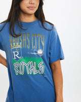 Vintage 1997 MLB Kansas City Royals Tee <br>XS , The Real Deal , newtown, sydney, australia, thrift store, opshop, preloved, secondhand, sustainable, retro, antique, 70s, 80s, 90s, 2000s, 00s, fashion, clothing, streetwear, trendy, garment, style, boutique, store, shop, archive, sale, cheap, best, top