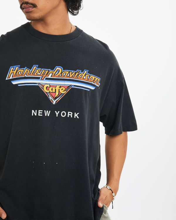 Vintage Harley Davidson Cafe Tee <br>L , The Real Deal , newtown, sydney, australia, thrift store, opshop, preloved, secondhand, sustainable, retro, antique, 70s, 80s, 90s, 2000s, 00s, fashion, clothing, streetwear, trendy, garment, style, boutique, store, shop, archive, sale, cheap, best, top