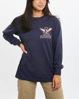 Vintage 80s NCAA Auburn Tigers 'War Eagle' Long Sleeve Tee <br>XS