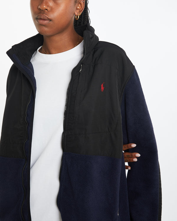 Vintage 90s Polo Ralph Lauren Full Zip Fleece Jacket <br>L