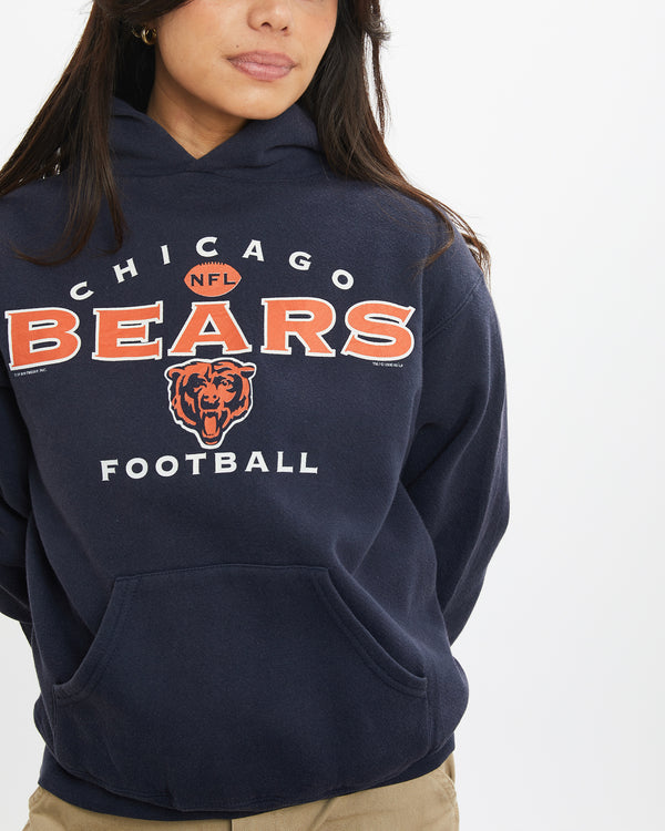 Vintage NFL Chicago Bears Hooded Sweatshirt <br>XS , The Real Deal , newtown, sydney, australia, thrift store, opshop, preloved, secondhand, sustainable, retro, antique, 70s, 80s, 90s, 2000s, 00s, fashion, clothing, streetwear, trendy, garment, style, boutique, store, shop, archive, sale, cheap, best, top