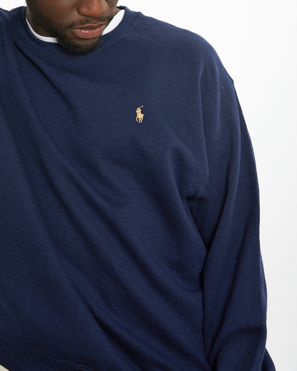 Vintage 90s Polo Ralph Lauren Sweatshirt <br>L , The Real Deal , newtown, sydney, australia, thrift store, opshop, preloved, secondhand, sustainable, retro, antique, 70s, 80s, 90s, 2000s, 00s, fashion, clothing, streetwear, trendy, garment, style, boutique, store, shop, archive, sale, cheap, best, top