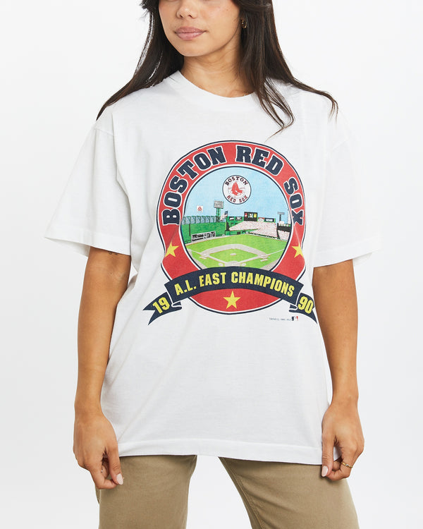 Vintage 1990 MLB Boston Red Sox Tee <br>XS