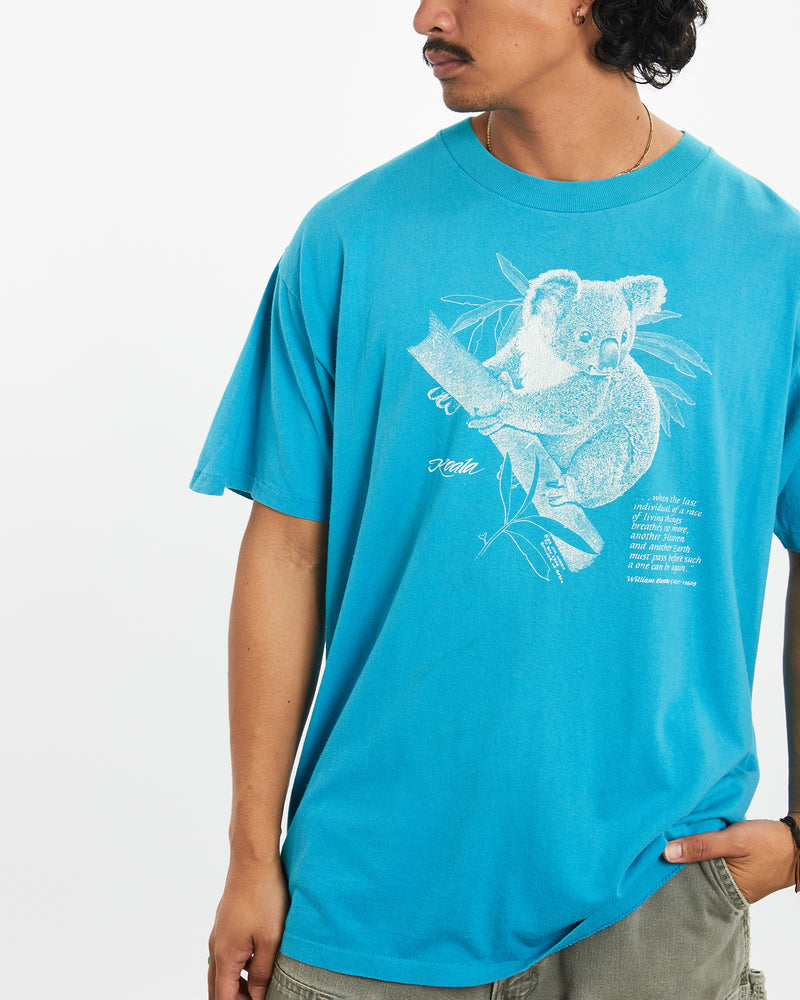 Vintage 90s Koala Wildlife Tee <br>L