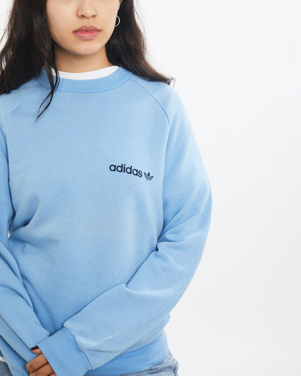 Vintage 80s Adidas Sweatshirt <br>XS , The Real Deal , newtown, sydney, australia, thrift store, opshop, preloved, secondhand, sustainable, retro, antique, 70s, 80s, 90s, 2000s, 00s, fashion, clothing, streetwear, trendy, garment, style, boutique, store, shop, archive, sale, cheap, best, top