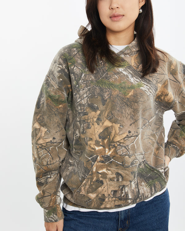 Vintage Realtree Camo Hooded Sweatshirt <br>S