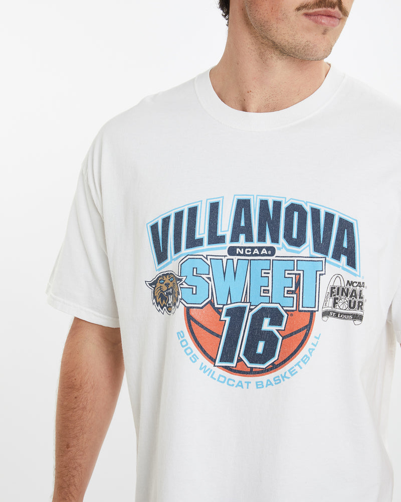 Vintage NCAA Villanova Wildcats Basketball Tee <br>XL , The Real Deal , newtown, sydney, australia, thrift store, opshop, preloved, secondhand, sustainable, retro, antique, 70s, 80s, 90s, 2000s, 00s, fashion, clothing, streetwear, trendy, garment, style, boutique, store, shop, archive, sale, cheap, best, top