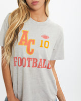 Vintage 80s AC Football Tee <br>XS