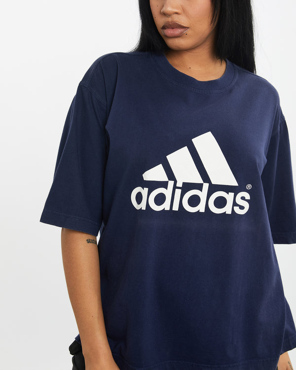 Vintage 90s Adidas Tee <br>M , The Real Deal , newtown, sydney, australia, thrift store, opshop, preloved, secondhand, sustainable, retro, antique, 70s, 80s, 90s, 2000s, 00s, fashion, clothing, streetwear, trendy, garment, style, boutique, store, shop, archive, sale, cheap, best, top