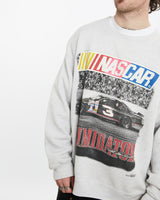 Vintage 90s NASCAR Racing Sweatshirt <br>L