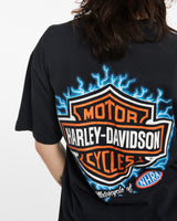 Vintage Harley Davidson Tee <br>M , The Real Deal , newtown, sydney, australia, thrift store, opshop, preloved, secondhand, sustainable, retro, antique, 70s, 80s, 90s, 2000s, 00s, fashion, clothing, streetwear, trendy, garment, style, boutique, store, shop, archive, sale, cheap, best, top