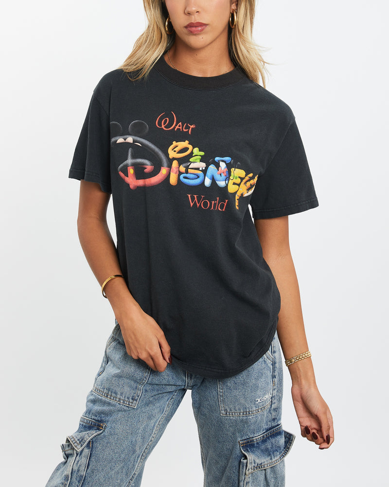 Vintage 90s Walt Disney World Tee <br>XS , The Real Deal , newtown, sydney, australia, thrift store, opshop, preloved, secondhand, sustainable, retro, antique, 70s, 80s, 90s, 2000s, 00s, fashion, clothing, streetwear, trendy, garment, style, boutique, store, shop, archive, sale, cheap, best, top