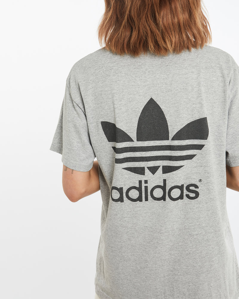 Vintage 90s Adidas Tee <br>M , The Real Deal , newtown, sydney, australia, thrift store, opshop, preloved, secondhand, sustainable, retro, antique, 70s, 80s, 90s, 2000s, 00s, fashion, clothing, streetwear, trendy, garment, style, boutique, store, shop, archive, sale, cheap, best, top