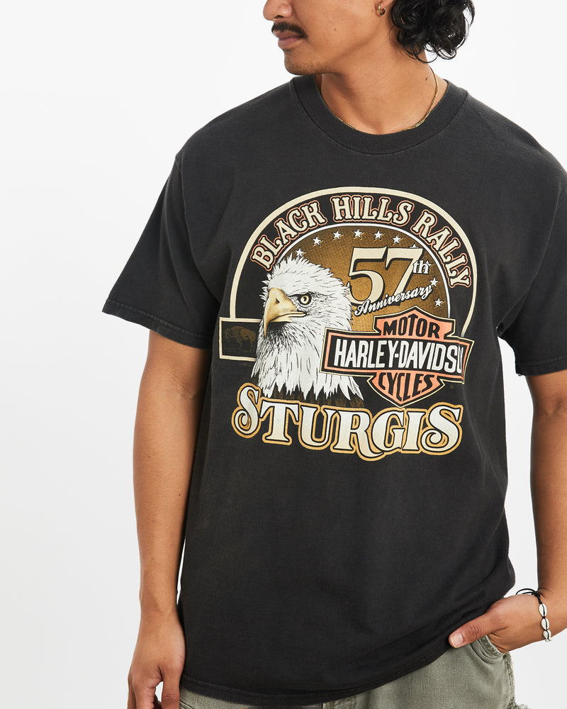 Vintage 1997 Harley Davidson Sturgis Rally Tee <br>L