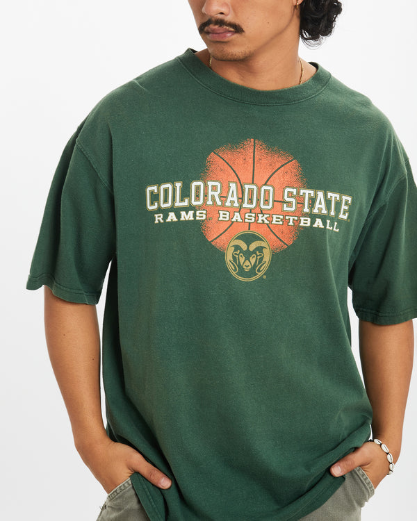 Vintage Colorado State Rams Basketball Tee <br>XL