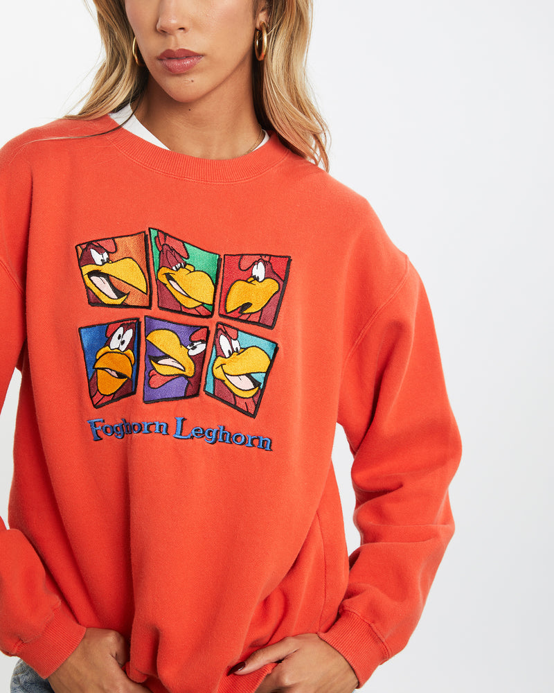 Vintage 1996 Foghorn Leghorn Looney Tunes Sweatshirt <br>XS