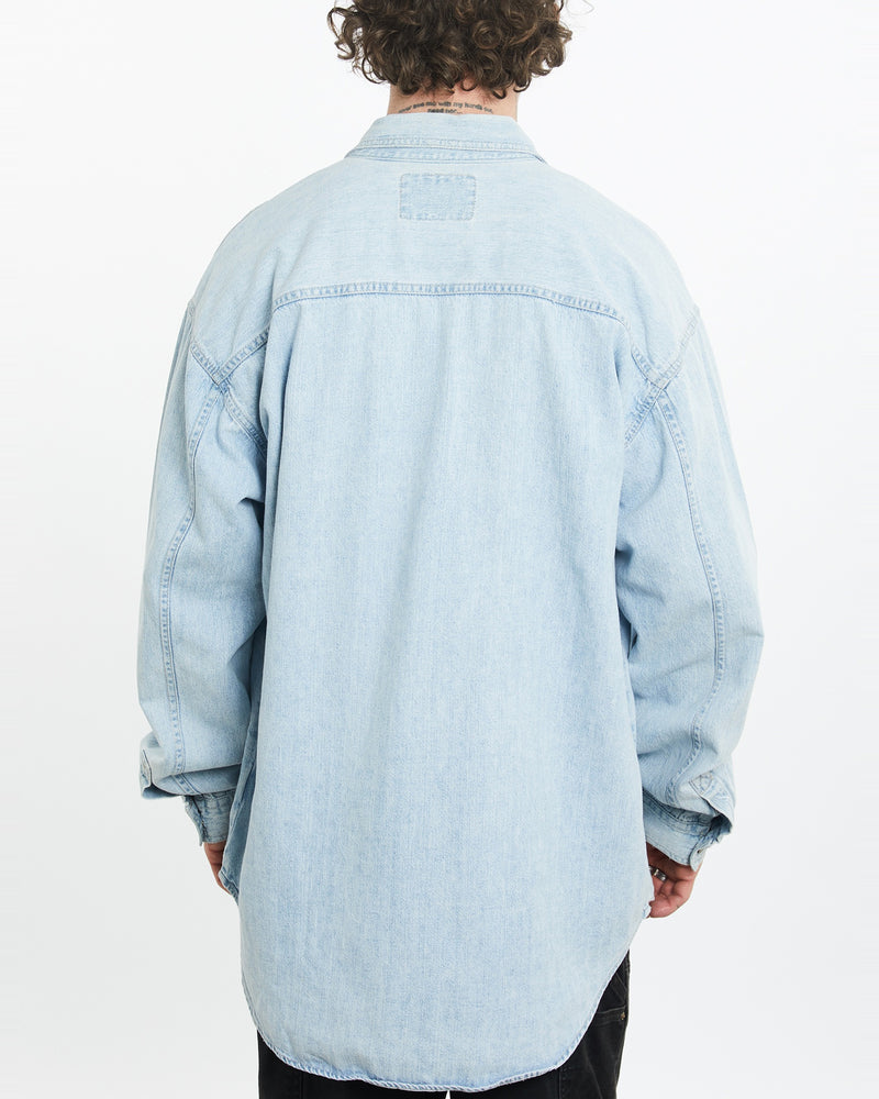 Vintage 90s Levi's Denim Button Up Shirt <br>L