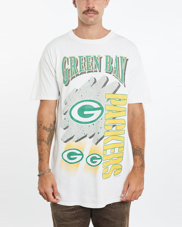 Vintage 1995 NFL Green Bay Packers Tee <br>XXL , The Real Deal , newtown, sydney, australia, thrift store, opshop, preloved, secondhand, sustainable, retro, antique, 70s, 80s, 90s, 2000s, 00s, fashion, clothing, streetwear, trendy, garment, style, boutique, store, shop, archive, sale, cheap, best, top