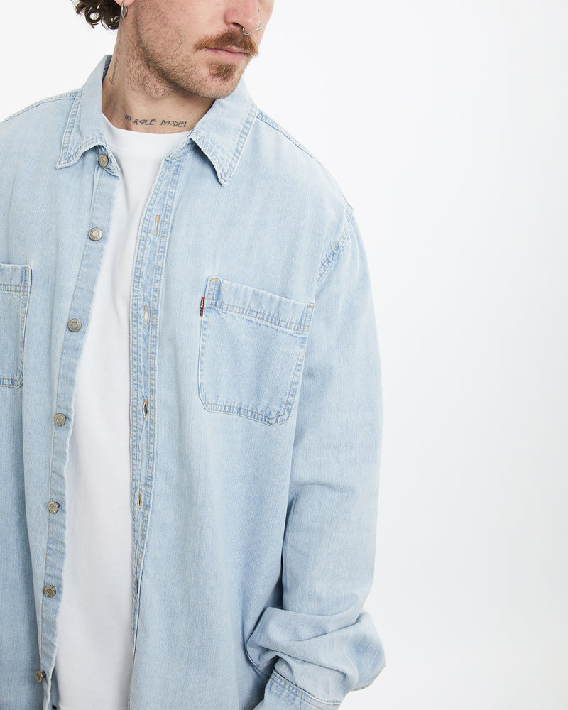 Vintage Levi's Denim Button Up Shirt <br>L