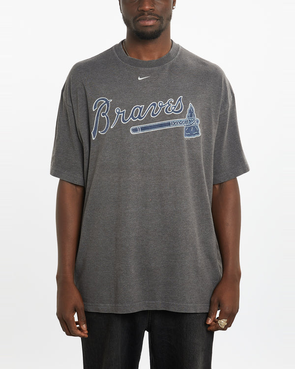 Vintage Nike MLB Atlanta Braves Tee <br>L