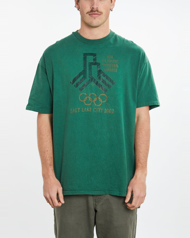 Vintage 2002 Salt Lake City Olympic Winter Games Tee <br>XL