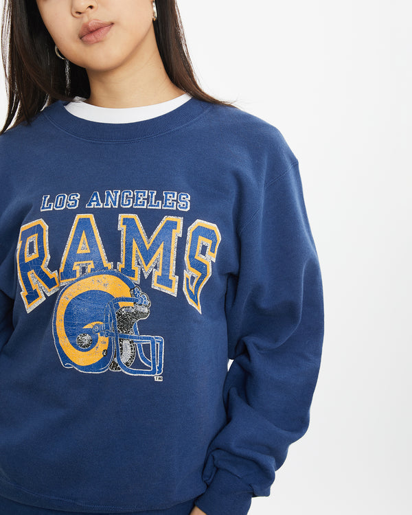 Vintage 80s NFL Los Angeles Rams Sweatshirt <br>S , The Real Deal , newtown, sydney, australia, thrift store, opshop, preloved, secondhand, sustainable, retro, antique, 70s, 80s, 90s, 2000s, 00s, fashion, clothing, streetwear, trendy, garment, style, boutique, store, shop, archive, sale, cheap, best, top