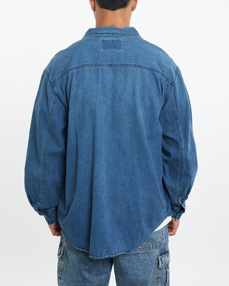 Vintage 90s Levi's Denim Button Up Shirt <br>XL