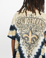 Vintage NFL New Orleans Saints Tie Dye Tee <br>XL