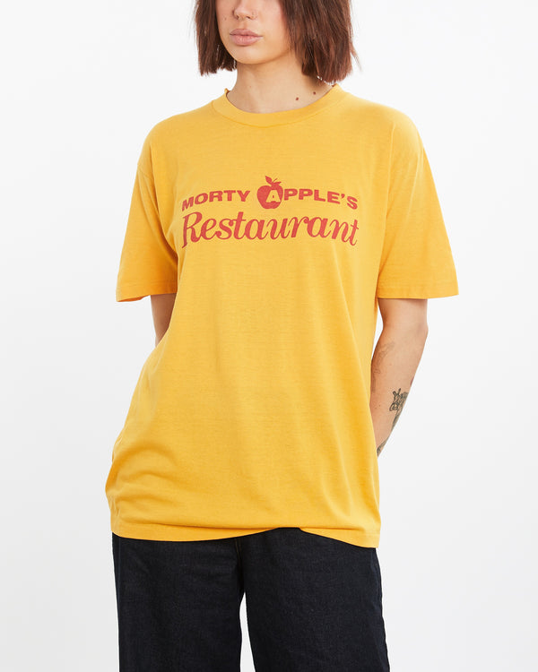 Vintage 80s Morty Apple's Restaurant Tee <br>M