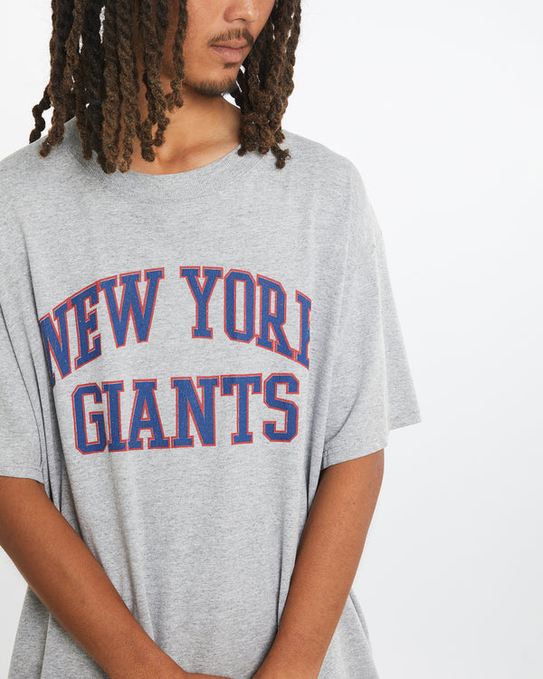 Vintage NFL New York Giants Tee <br>L , The Real Deal , newtown, sydney, australia, thrift store, opshop, preloved, secondhand, sustainable, retro, antique, 70s, 80s, 90s, 2000s, 00s, fashion, clothing, streetwear, trendy, garment, style, boutique, store, shop, archive, sale, cheap, best, top