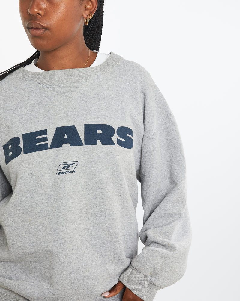 Vintage Reebok NFL Chicago Bears Sweatshirt <br>M , The Real Deal , newtown, sydney, australia, thrift store, opshop, preloved, secondhand, sustainable, retro, antique, 70s, 80s, 90s, 2000s, 00s, fashion, clothing, streetwear, trendy, garment, style, boutique, store, shop, archive, sale, cheap, best, top