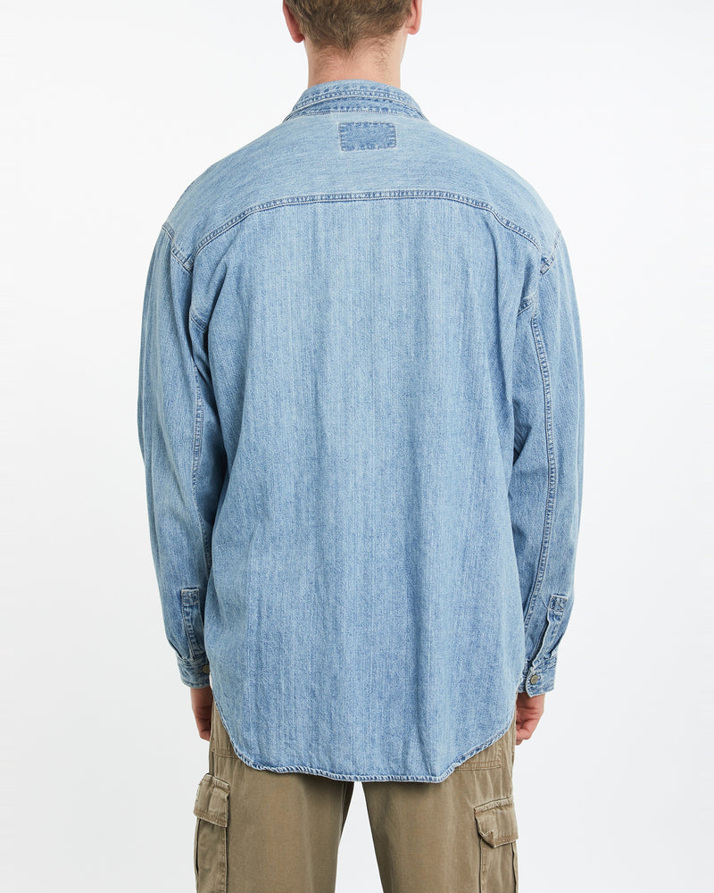 Vintage 90s Levi's Denim Button Up Shirt <br>XXL