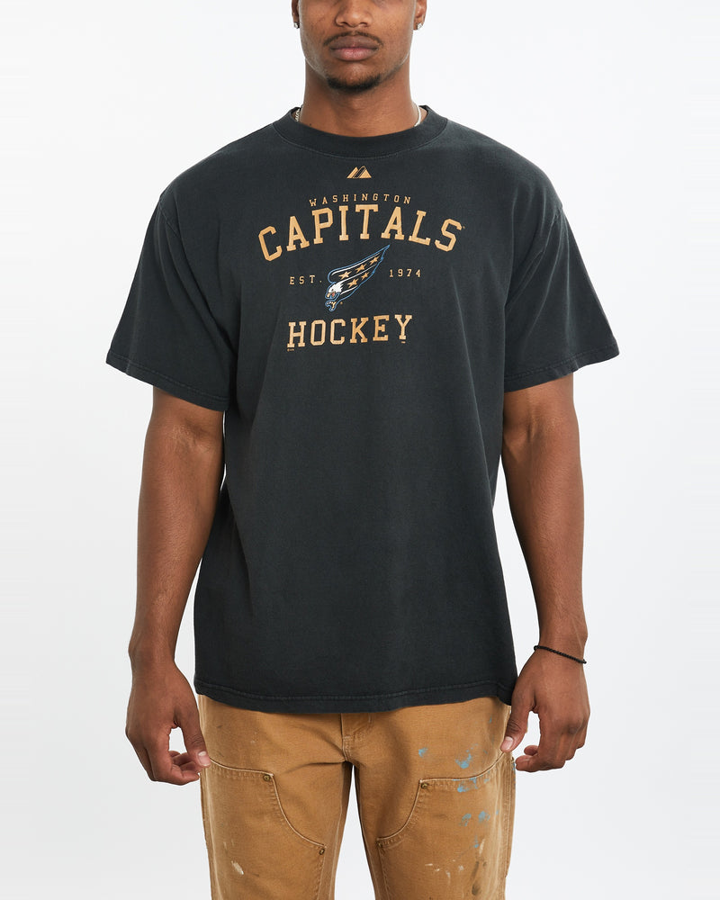 Vintage NHL Washington Capitals Tee <br>XL , The Real Deal , newtown, sydney, australia, thrift store, opshop, preloved, secondhand, sustainable, retro, antique, 70s, 80s, 90s, 2000s, 00s, fashion, clothing, streetwear, trendy, garment, style, boutique, store, shop, archive, sale, cheap, best, top