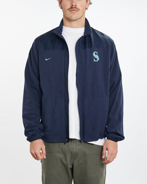 Vintage Nike MLB Seattle Mariners Full Zip Fleece Jacket <br>XL
