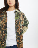 Vintage 90s Realtree Camo Button Up Jacket  <br>S